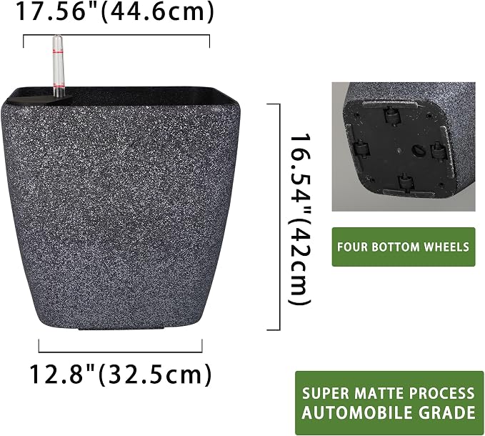 Dexceder 18x17 Self Watering Planter - Image 3