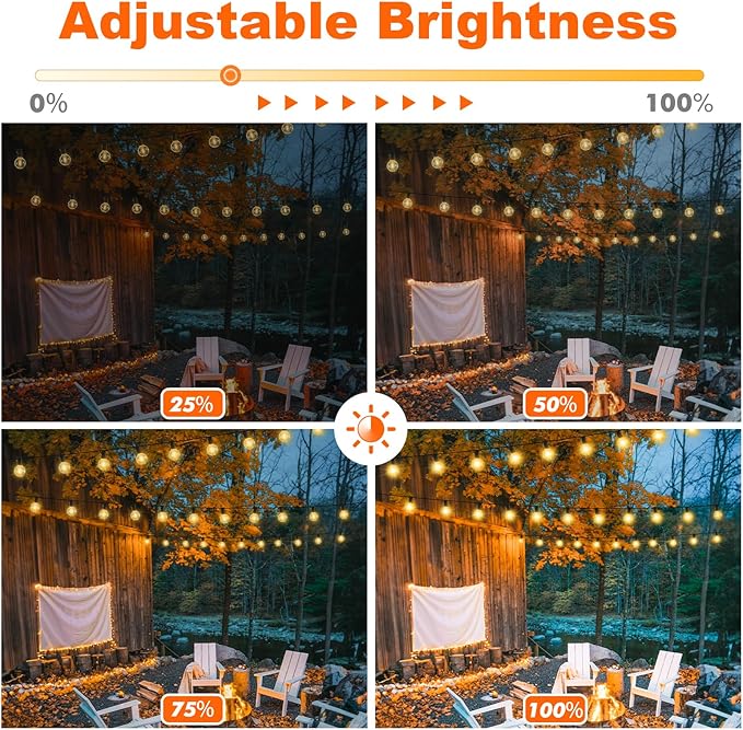 50FT Outdoor String Lights - Image 3
