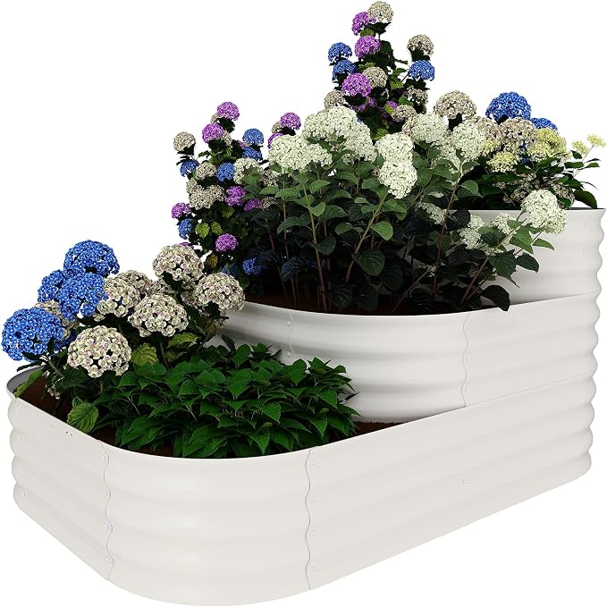Galvanized Raised Garden Bed Kit by Garvee