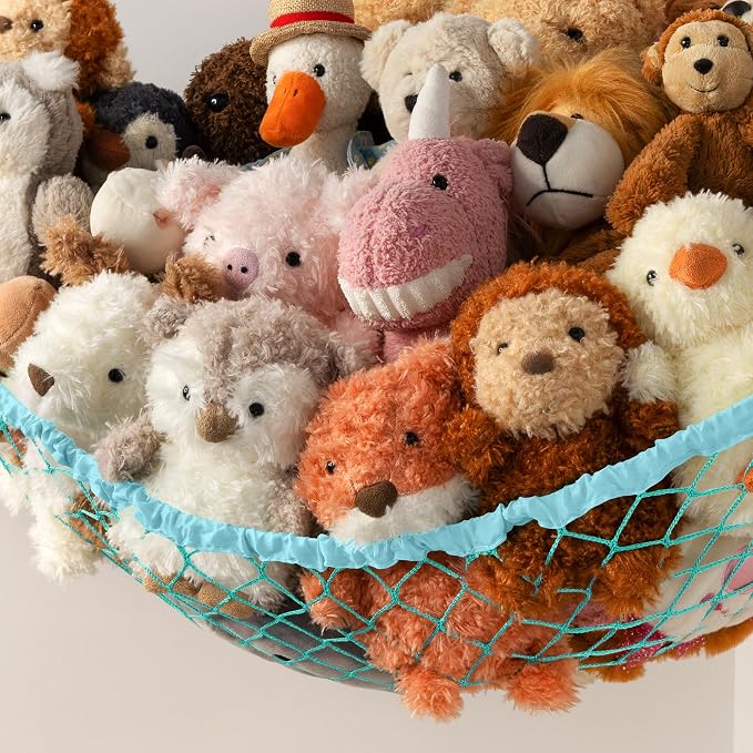 Stuffed Animal Storage Hammock Net Corner - Image 6