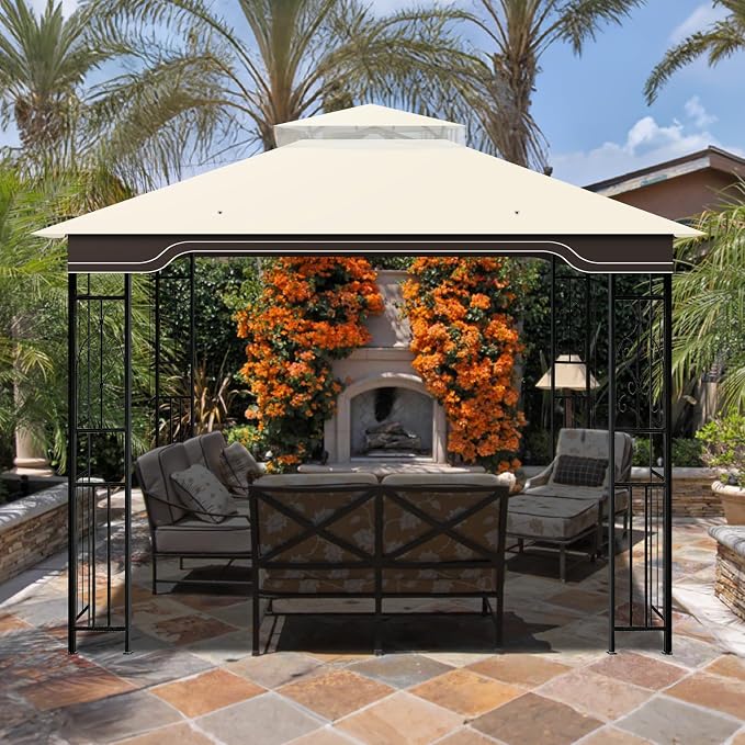 Replacement Gazebo Canopy for 10 x 12 Regency II Patio Gazebo Model L-GZ798PST - Image 6