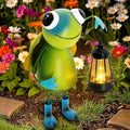Garden Decor Turtle Solar Statues, Unique Garden Statues Turtle by yulloyello