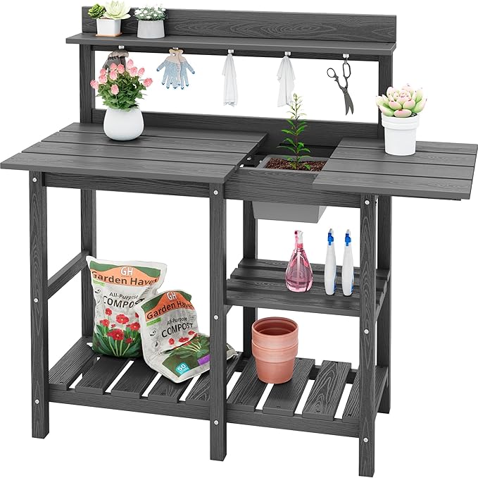 SERWALL Outdoor Potting Bench by SERWALL