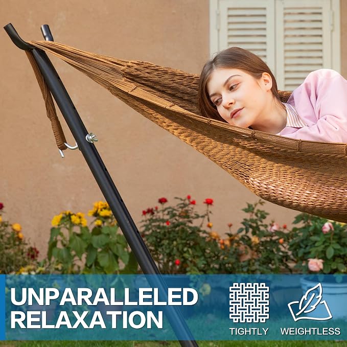 PNAEUT Double Hammocks with Stand - Image 3