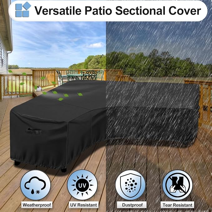 OutdoorLines Waterproof Outdoor Patio Sectional Cover - Image 4