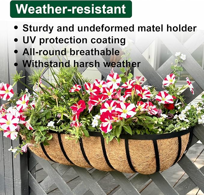 DUNCHATY Railing Planter Window Box - Image 8