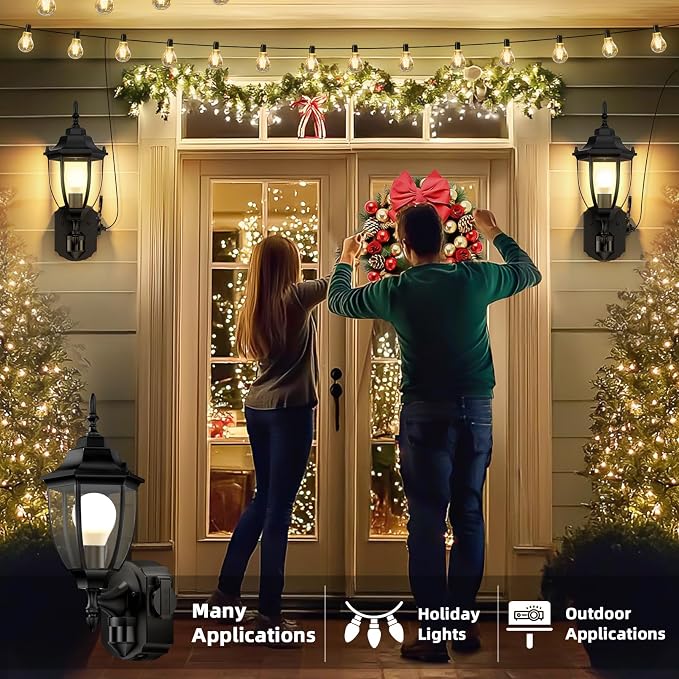 2 Pack Porch Lights Outdoor - Image 3