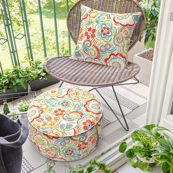 Inflatable Ottoman Stool D21 xH9 - Image 3