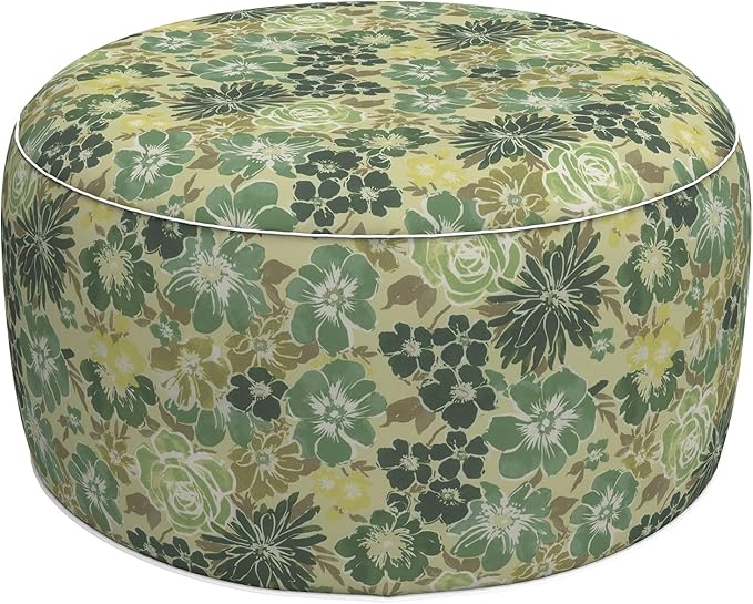 LVTXIII Inflatable Stool Ottoman Footrest by LVTXIII