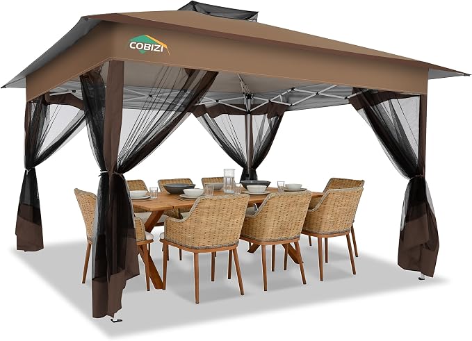 COBIZI 13x13 FT Pop up Gazebo on Clearance - Image 8