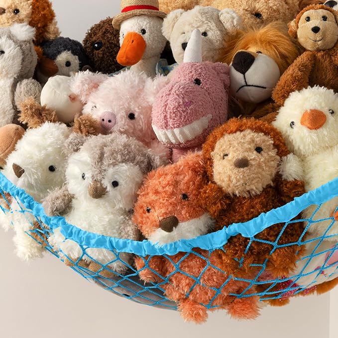 Stuffed Animal Storage Hammock Net Corner - Image 6