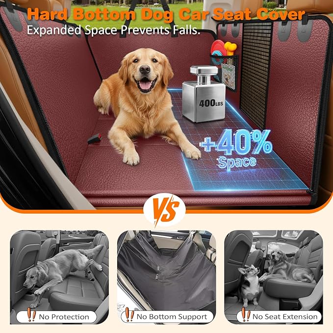 URPOWER PU Leather Backseat Extender - Image 2