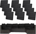12Pcs Stretch Patio Cushion Covers, Outdoor Couch Covers Replacement, Outdoor by BIETYONE