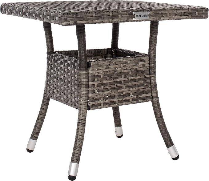 SAFAVIEH Outdoor Patio Furniture Collection Edna 3-Piece Lounge Set - Image 9