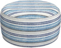 LVTXIII Outdoor Inflatable Ottoman, Fade-Resistant Round Footrest Stool D31”x by LVTXIII