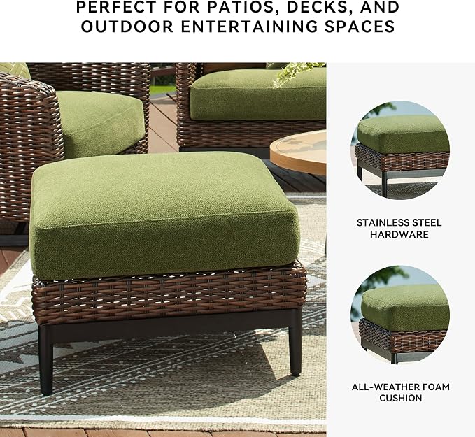 Signature Design by Ashley Horizon Hall Casual Nuvella Weather Resistant Fabric - Image 4