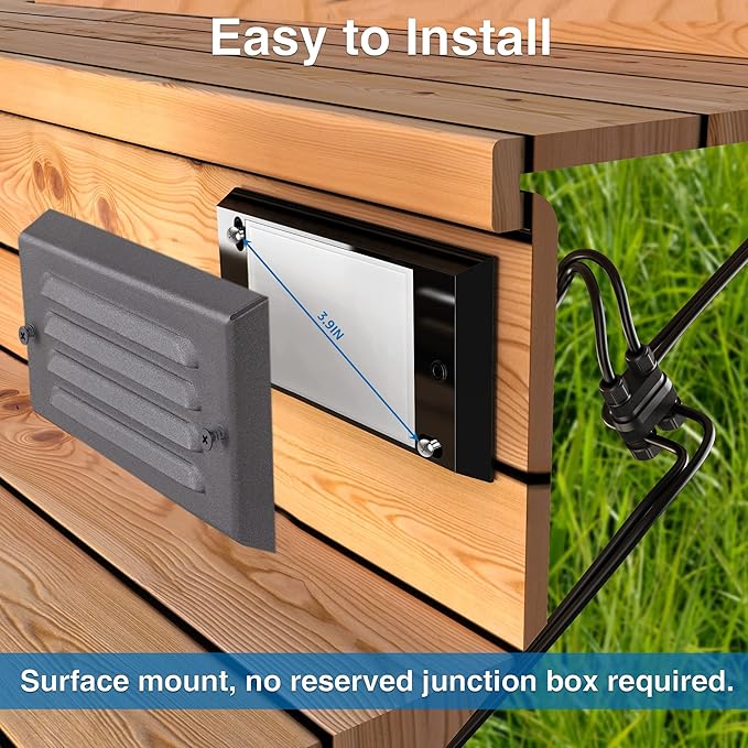 SUNVIE Low Voltage Step Lights - Image 4