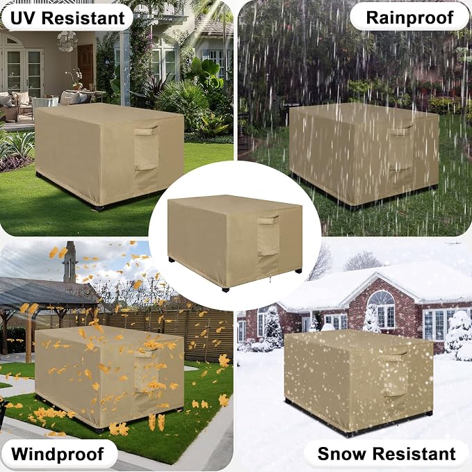 OutdoorLines Outdoor Waterproof Patio Ottoman Covers - Image 6