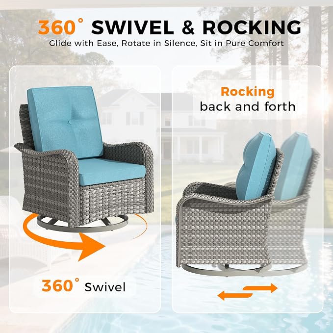 8-Seat Modern Patio Furniture Set - Image 5