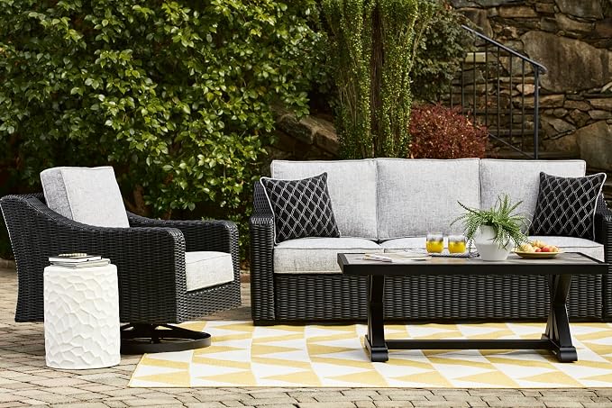Signature Design by Ashley Beachcroft Casual Nuvella Weather Resistant Fabric - Image 18