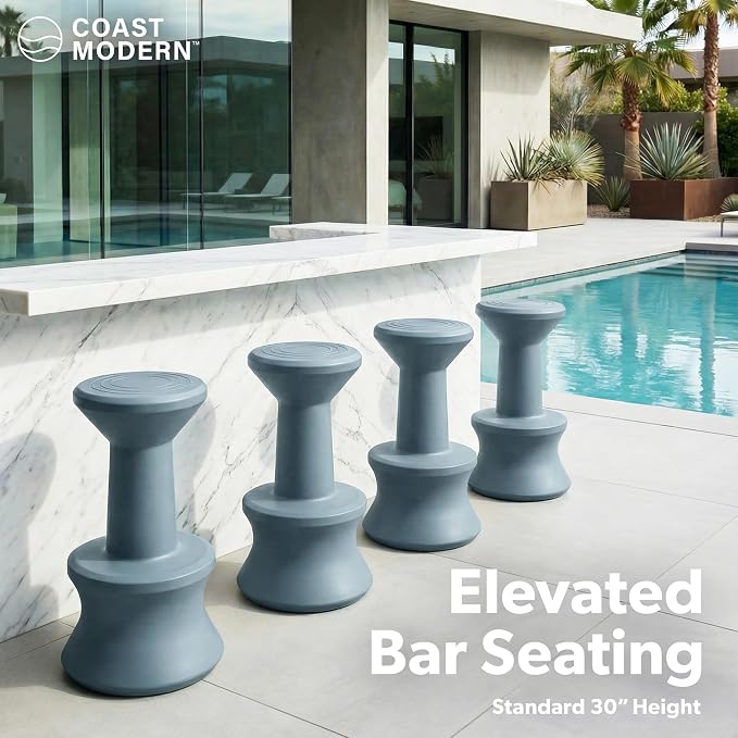 GoSports Coast Modern Outdoor Bar Stool - Image 3