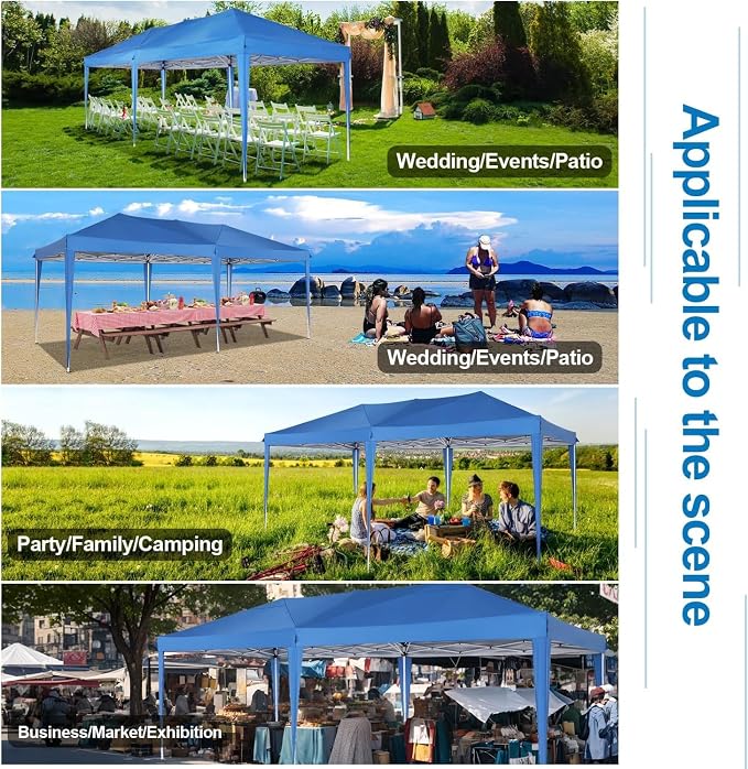 COBIZI Canopy 10x20 Pop Up Canopy - Image 9