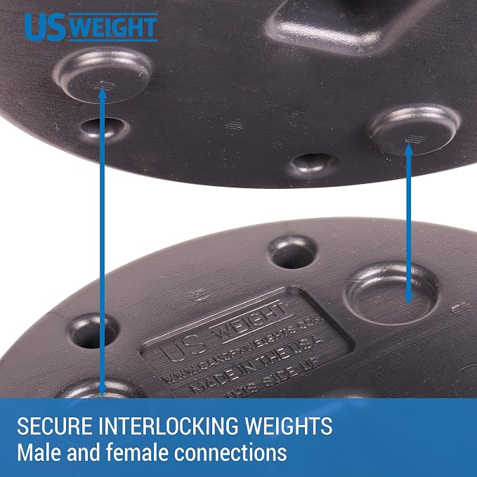 US Weight 30 Pound Canopy Weight Set of 4 - Image 3