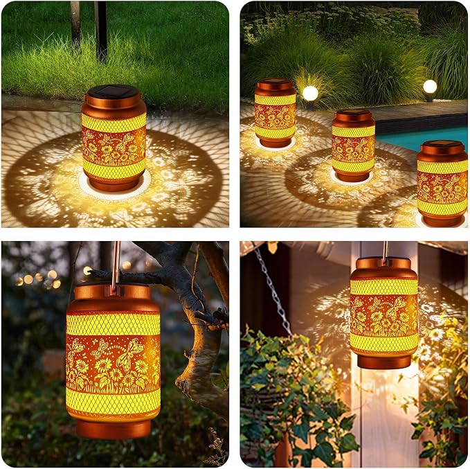 Solar Lanterns Outdoor Waterproof Birthday Gifts - Image 5