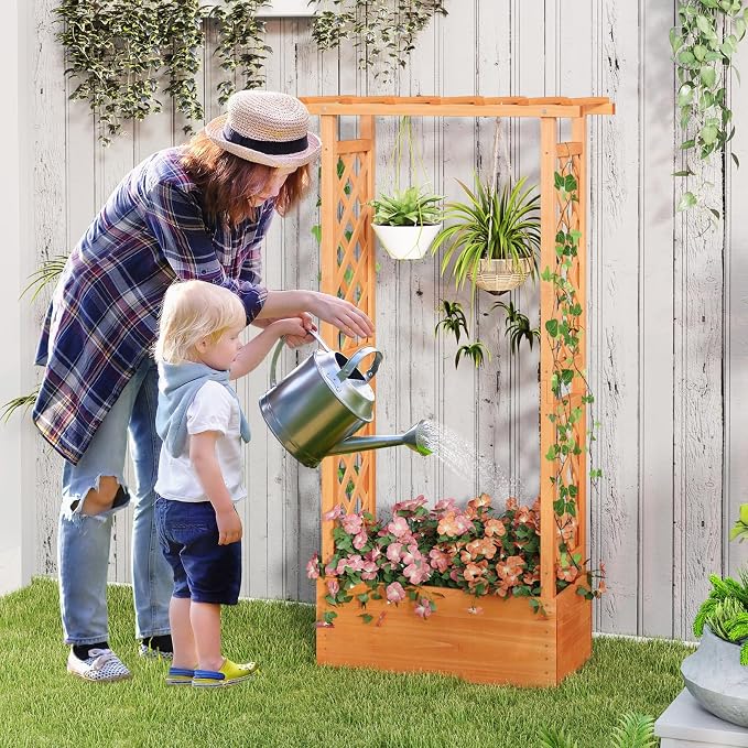 Giantex Set of 2 Raised Garden Bed - Image 8
