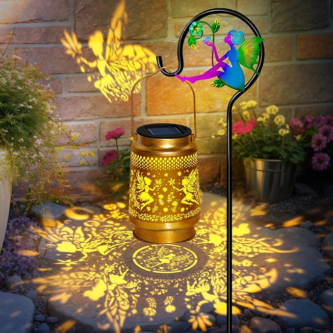 2 Packs Fairy Solar Lanterns Outdoor Waterproof - Image 2