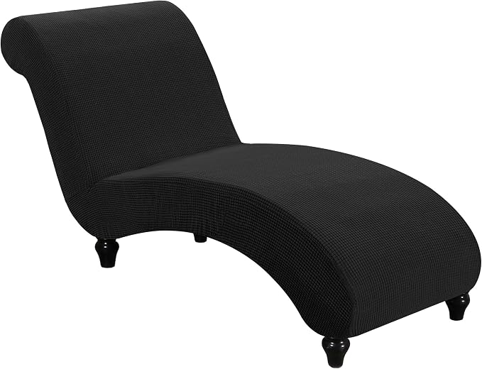 FantasDecor Chaise Lounge Cover Stretch Armless Chair Slipcover by FantasDecor