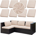 Outdoor Cushion Covers Set, Replacement by SUKAIKEQA
