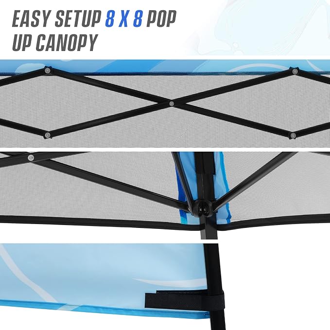 EAGLE PEAK 8x8 Pop Up Canopy Tent - Image 7