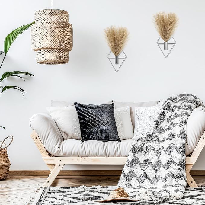 2 Pieces Boho Wall Decor Hanging Planters - Image 8
