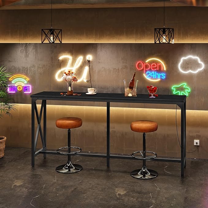 63'' Bar Table, Kitchen Dining Table - Image 4