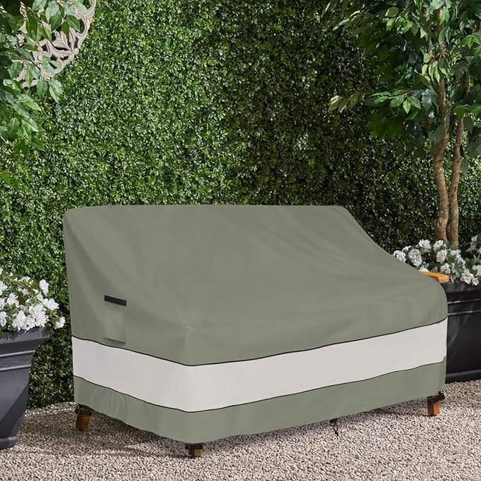 Outdoor Sofa Cover, Patio Loveseat Cover, 3-Seater Bench Cover, Waterproof - Image 7