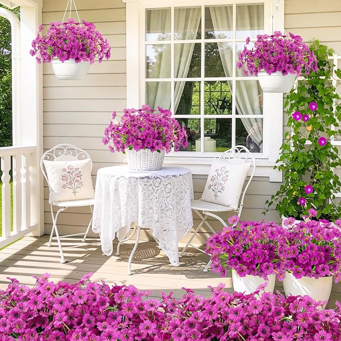 MACTING 24 Bundles Artificial Flowers - Image 7