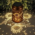 Solar Lanterns Outdoor Waterproof Hummingbird Garden Decor Christmas Gifts by Tepaken