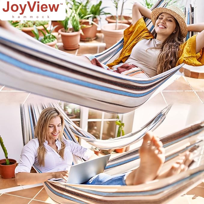 JoyView Brazilian Hammock for Single Person Portable Hammock - Image 6