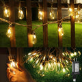 Outdoor String Lights, 24FT 20 LED Hanging Bulbs Lights, IP65 Waterproof 8 by Qulist