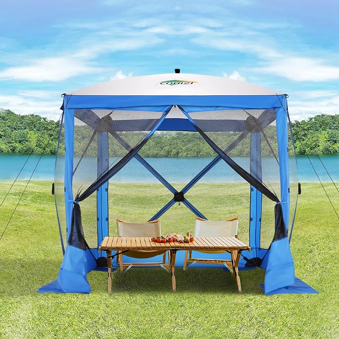 COBIZI 6x6 FT Pop up Gazebo Tent, Waterproof Instant Screen - Image 8