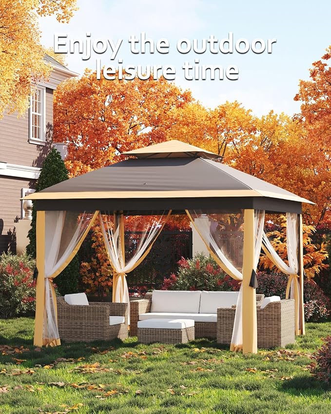 Garveelife 11x11 Pop Up Gazebo Tent - Image 6