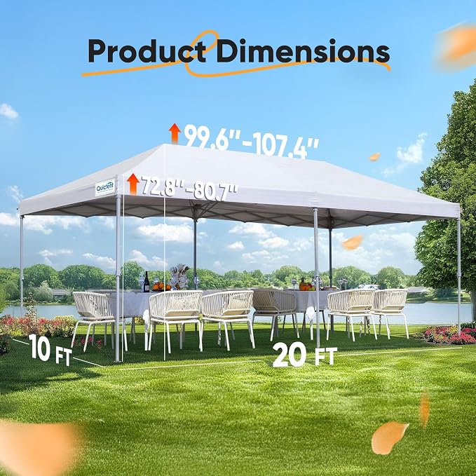 Quictent 10x20 Pop up Canopy - Image 5