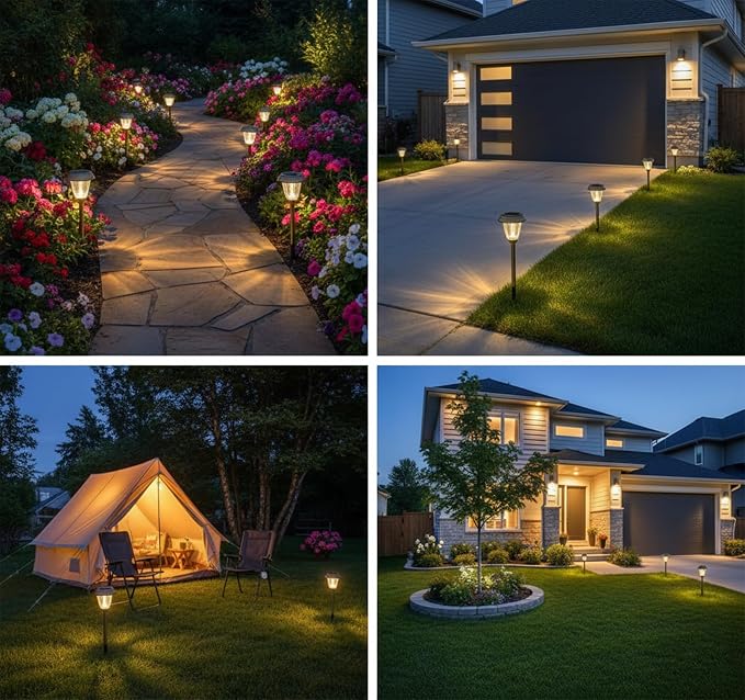 XMCOSY+ Solar Lights Outdoor 10/25 LM LED - Image 9
