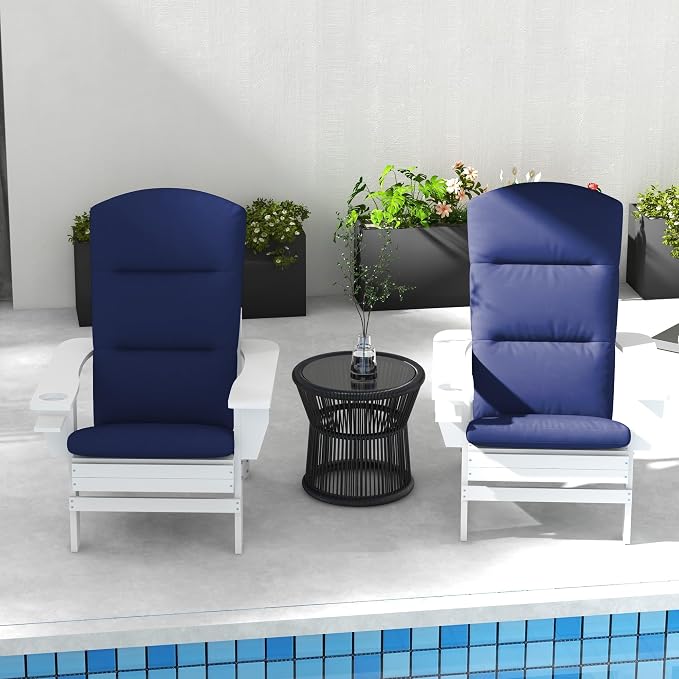 Outsunny 2 Piece Adirondack Chair Cushions, 59 x 20.5 x 2 inch Outdoor Chair - Image 7