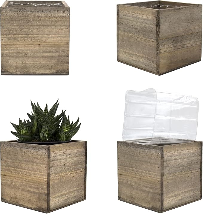 CYS EXCEL Cube Planter Box by CYSEXCEL%C2%AE