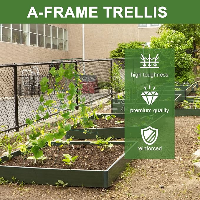 Cucumber Trellis for Raised Bed, Garden Trellis for Climbing Plants Outdoor - Image 6