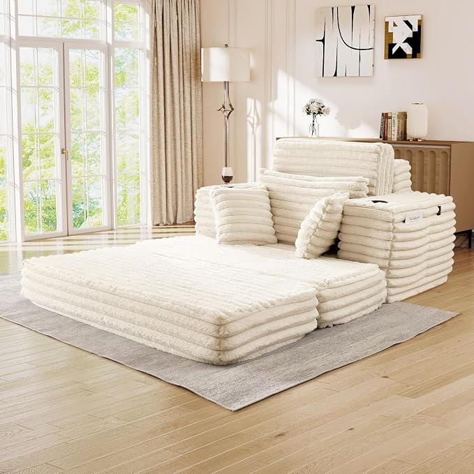5-In-1 Oversized Chaise Lounge Chair Indoor - Image 7