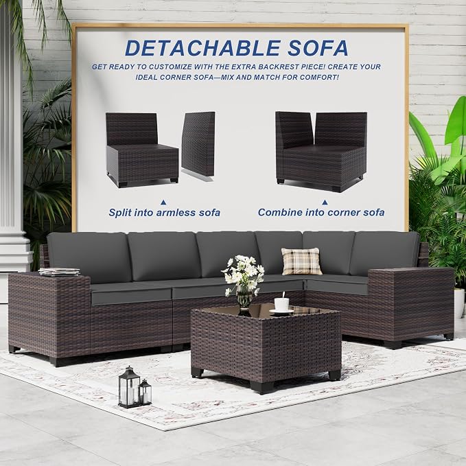 Outdoor Patio Furniture Set - Image 8