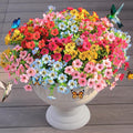 Faux Flowers for Outdoor Planters 16 Bundles UV Resistant Artificial Fake by JAKY-Global